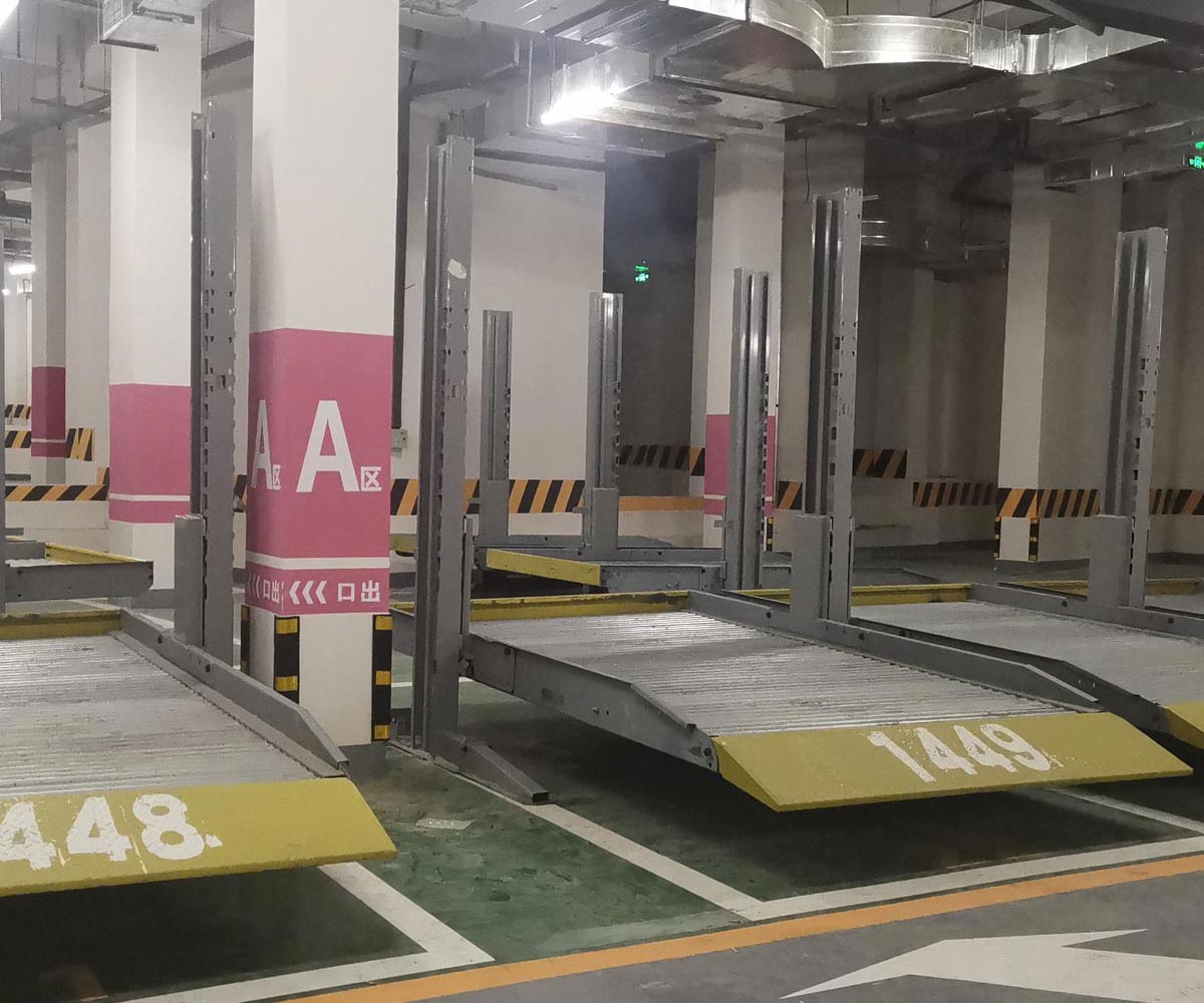 新平升降橫移式立體停車庫租賃