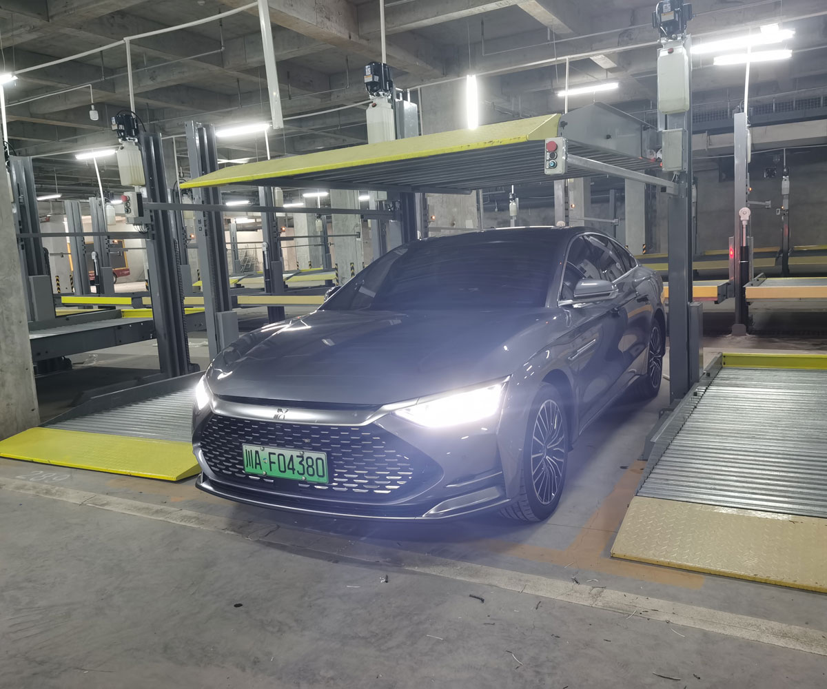 永德雙柱簡(jiǎn)易類機(jī)械式立體停車設(shè)備維保