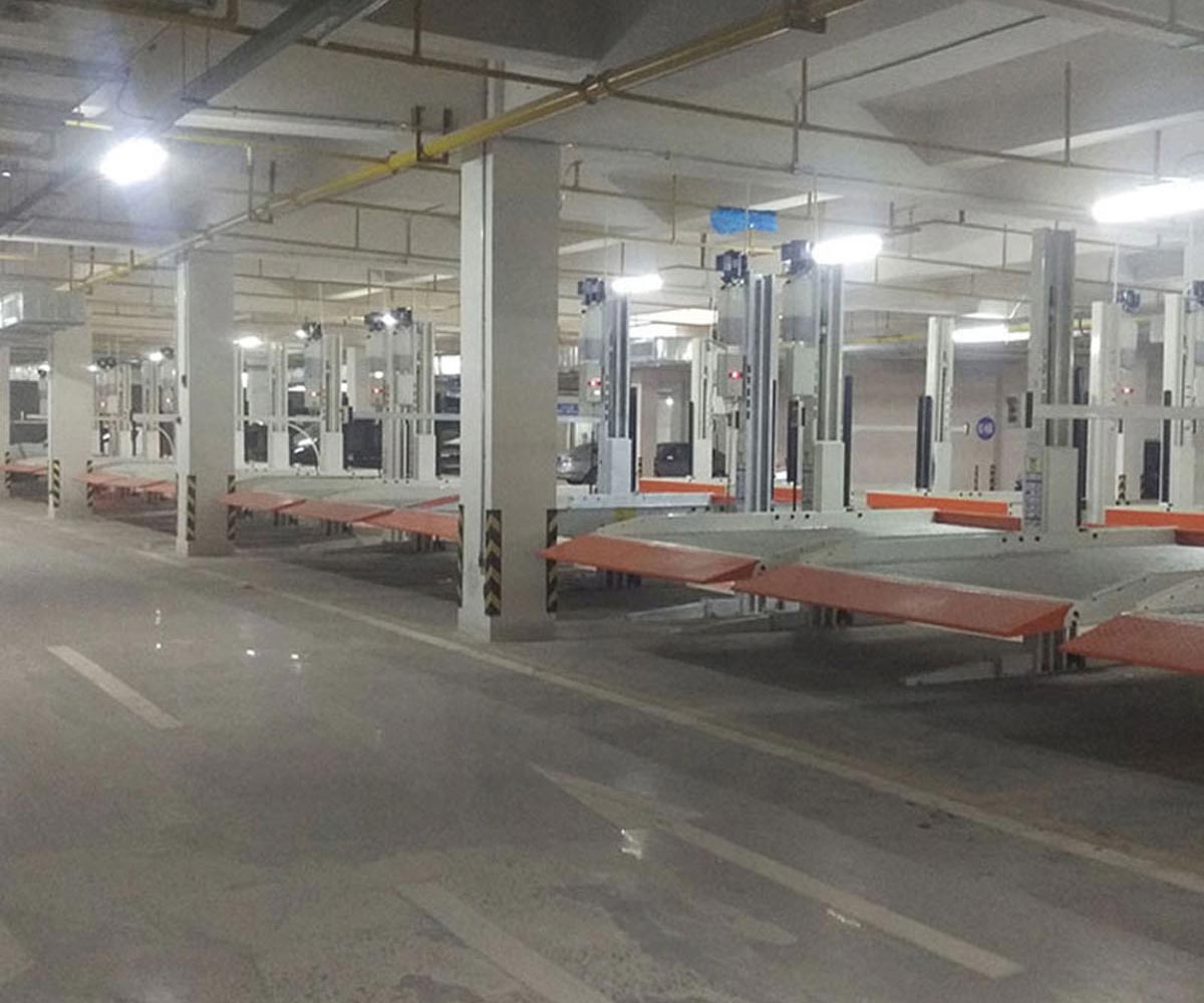 富源2層簡易升降類停車位改造