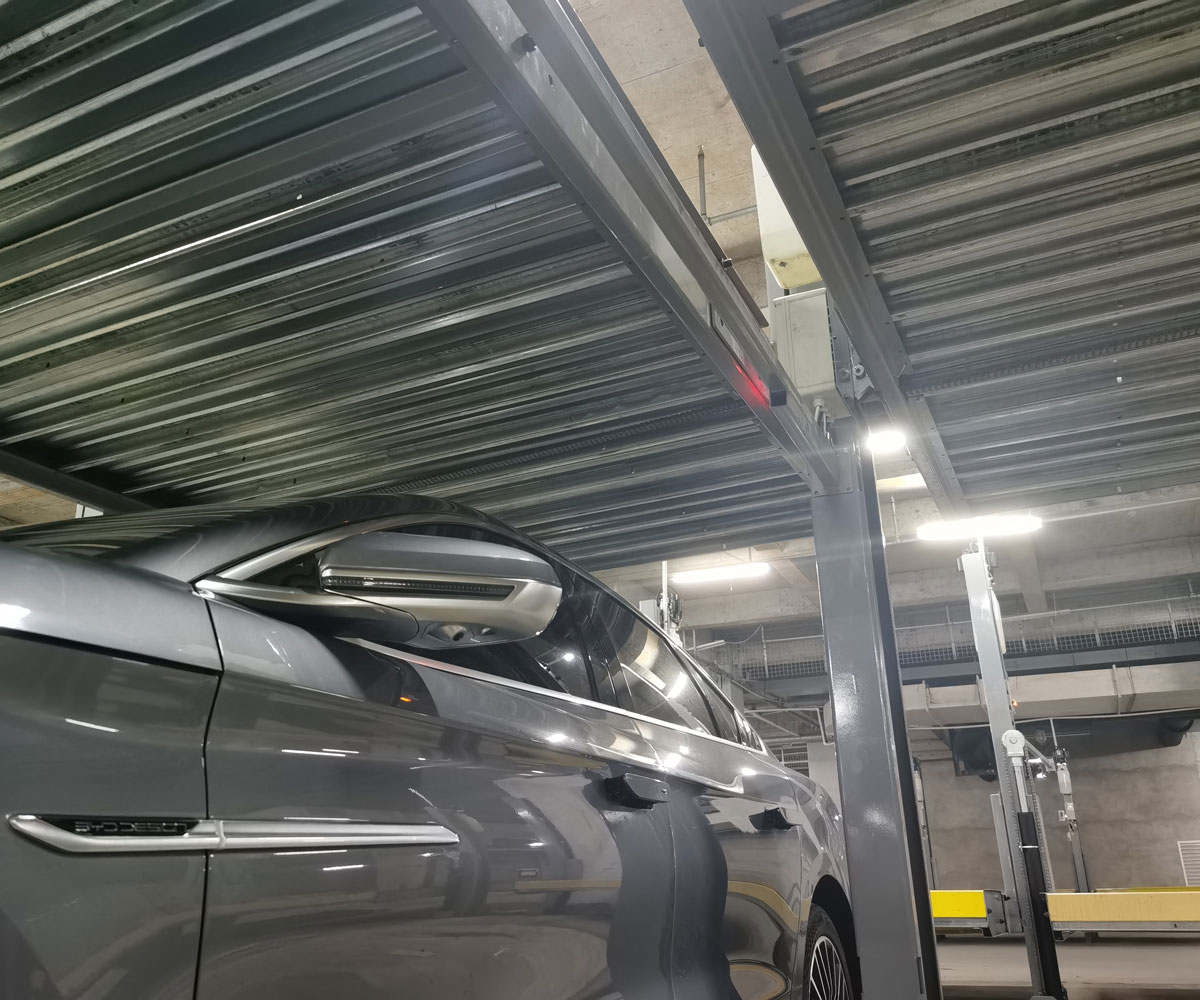 三層升降橫移立體停車場過規(guī)劃