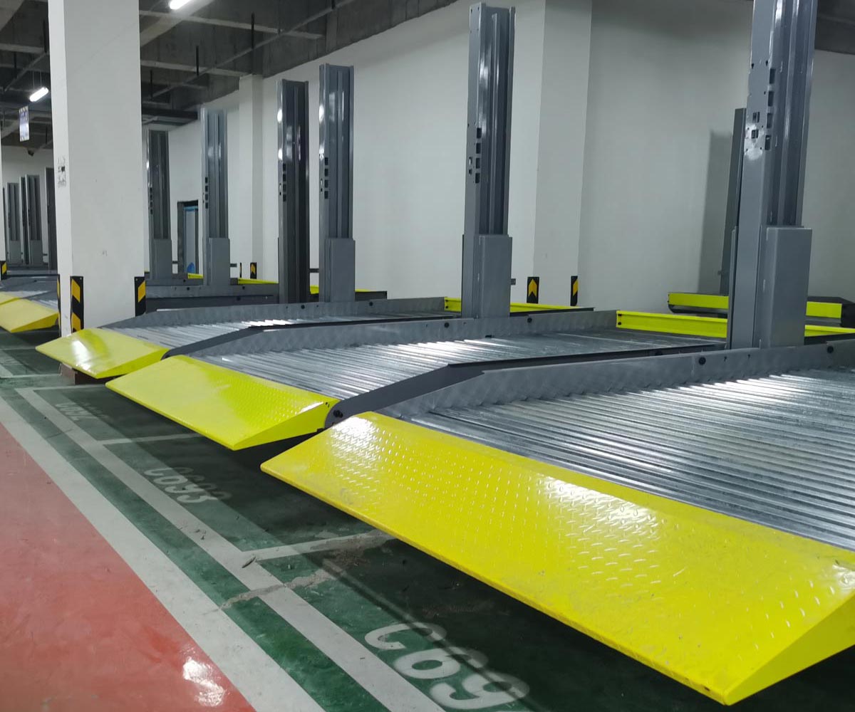 石屏2層簡易式機(jī)械式立體停車設(shè)備短租