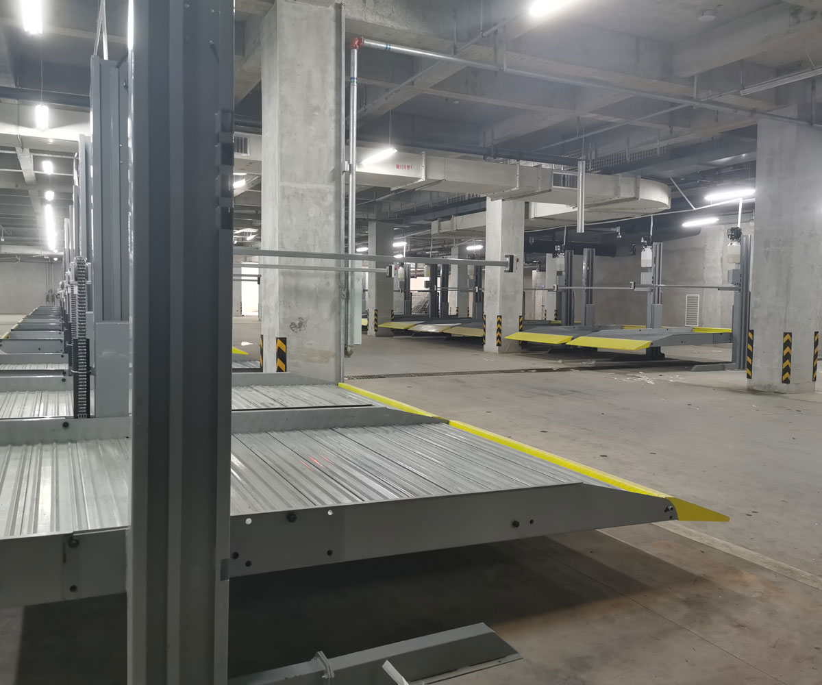 陜西兩層升降機械停車拆除