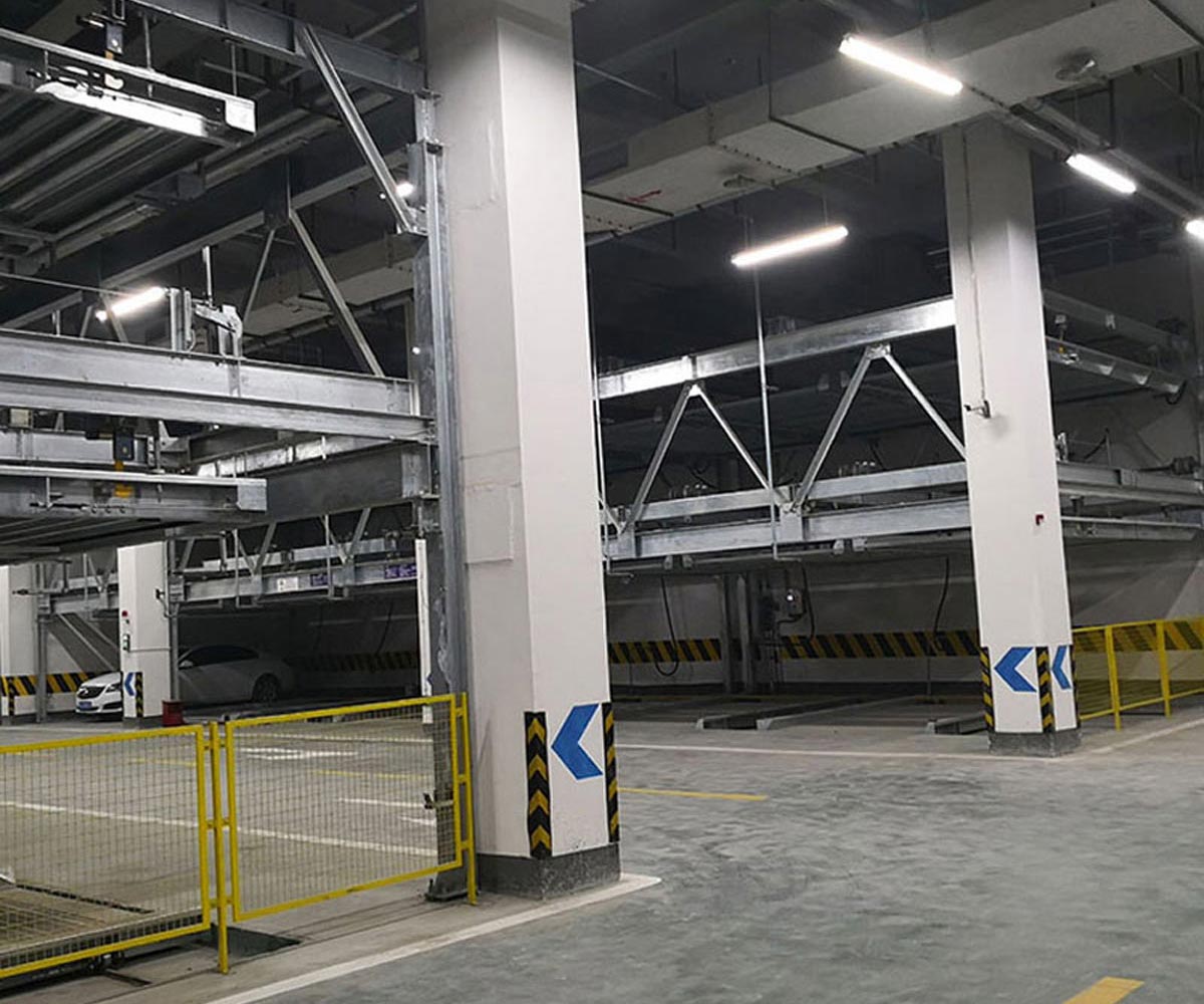 景洪雙柱簡易升降機械停車場價格