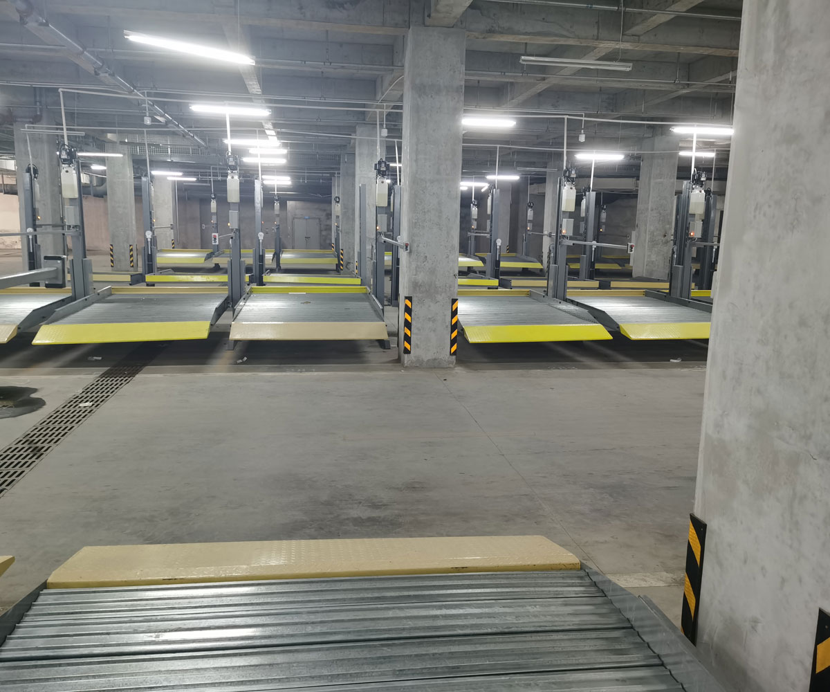 富源二層簡易類機械車庫收購