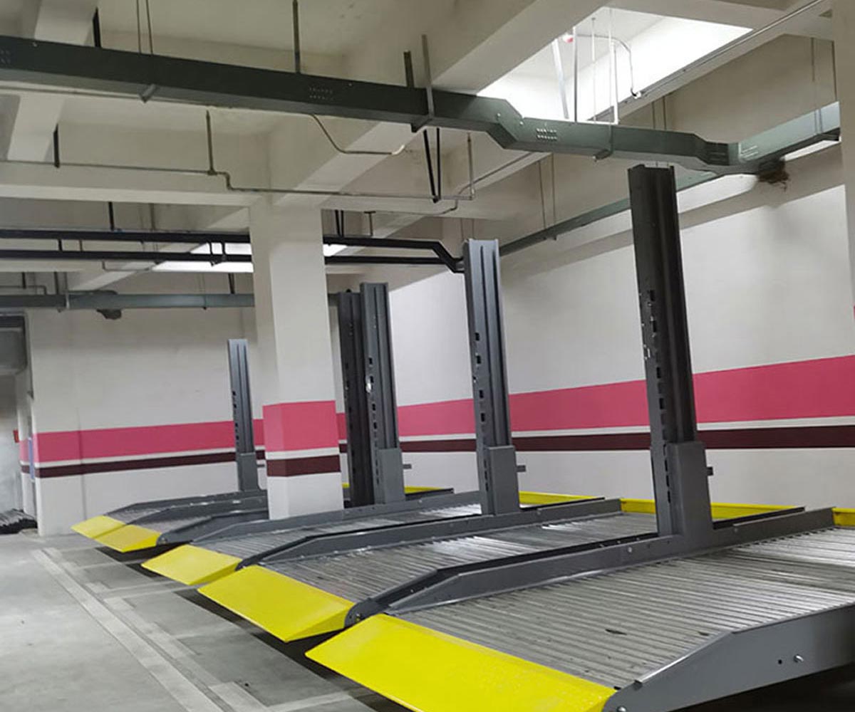 富源二層簡易升降停車立體車庫租用