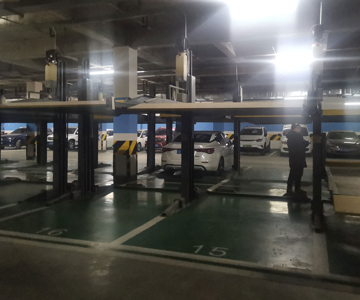 新平兩層升降式機械停車位收購