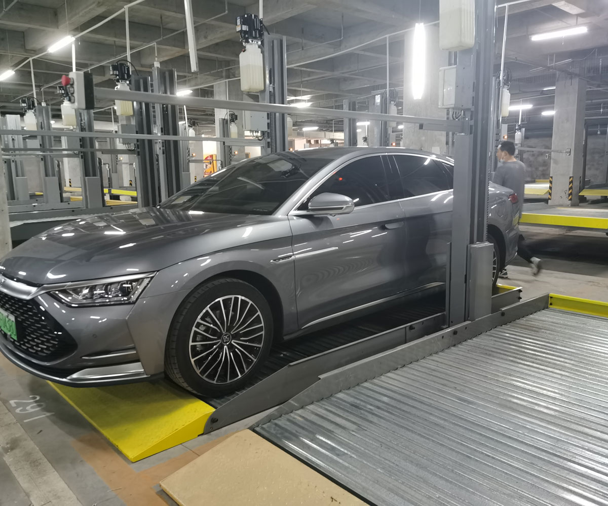 金平兩柱簡易類機械停車庫