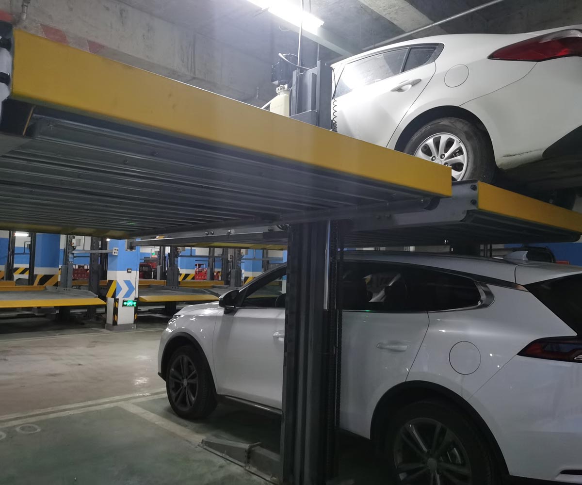 雙層簡易升降立體停車場設備 雙層簡易升降立體停車場設備