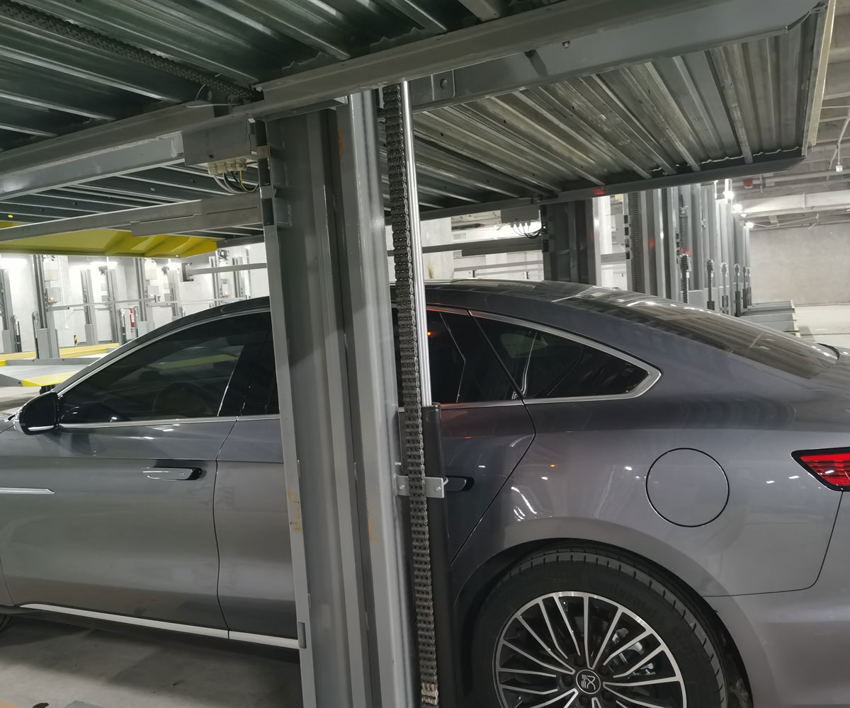2層簡易升降機(jī)械式立體車庫 2層簡易升降機(jī)械式立體車庫