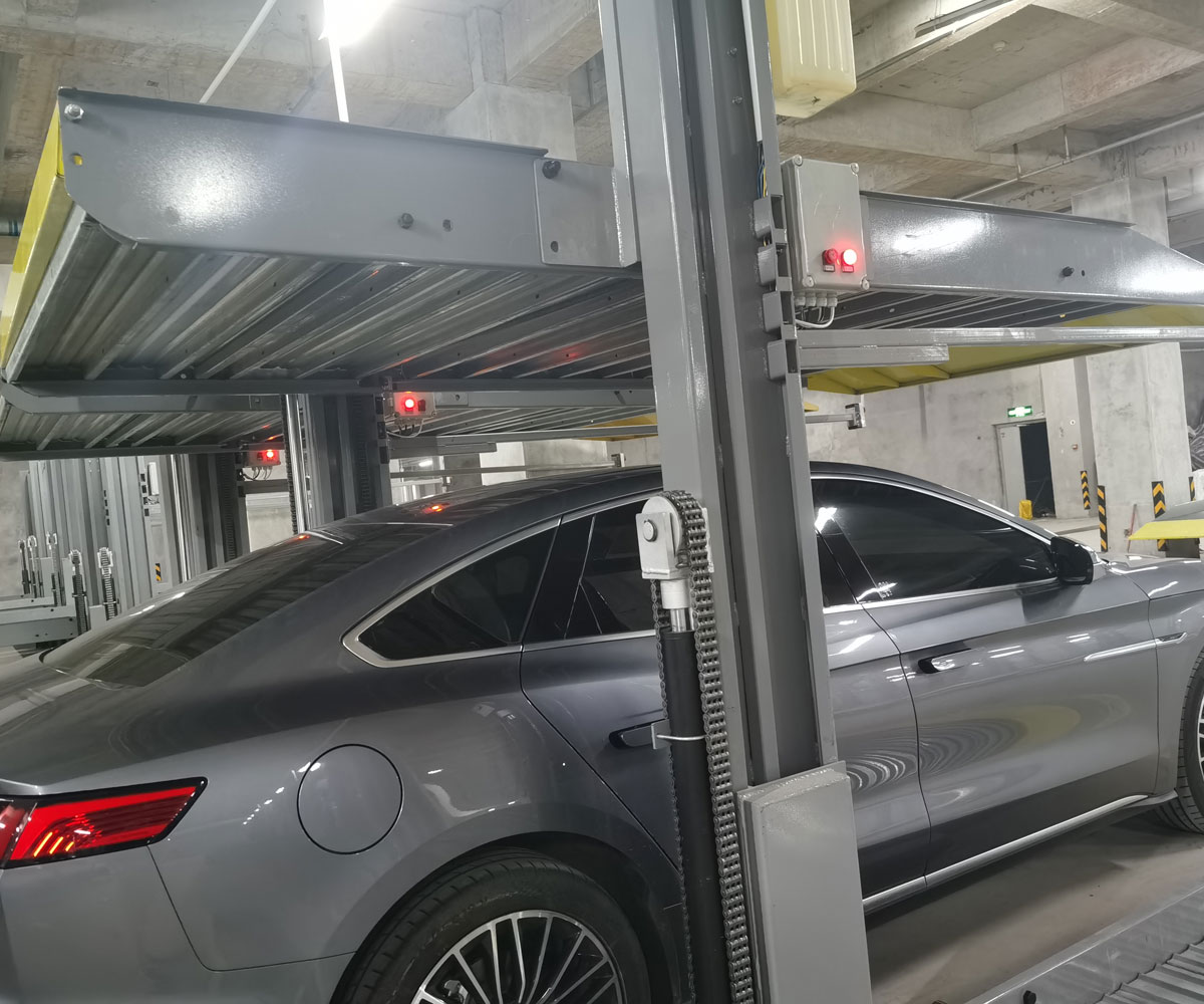 新平小區(qū)四柱簡易類機械車庫